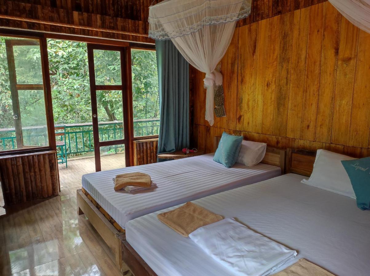 Lepont Mu Waterfall Bungalow Hòa Bình Kültér fotó