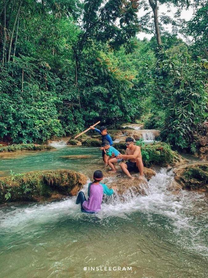 Lepont Mu Waterfall Bungalow Hòa Bình Kültér fotó