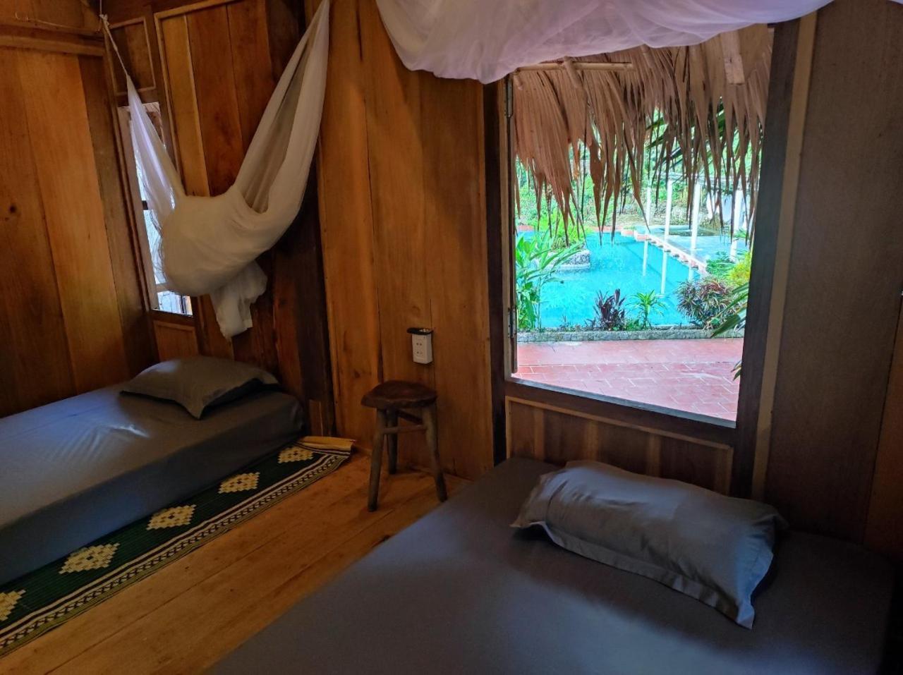 Lepont Mu Waterfall Bungalow Hòa Bình Kültér fotó