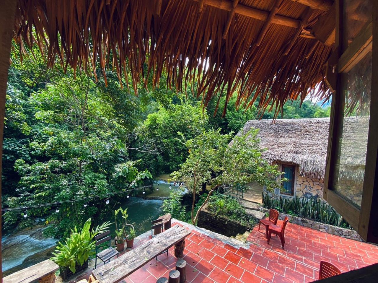 Lepont Mu Waterfall Bungalow Hòa Bình Kültér fotó