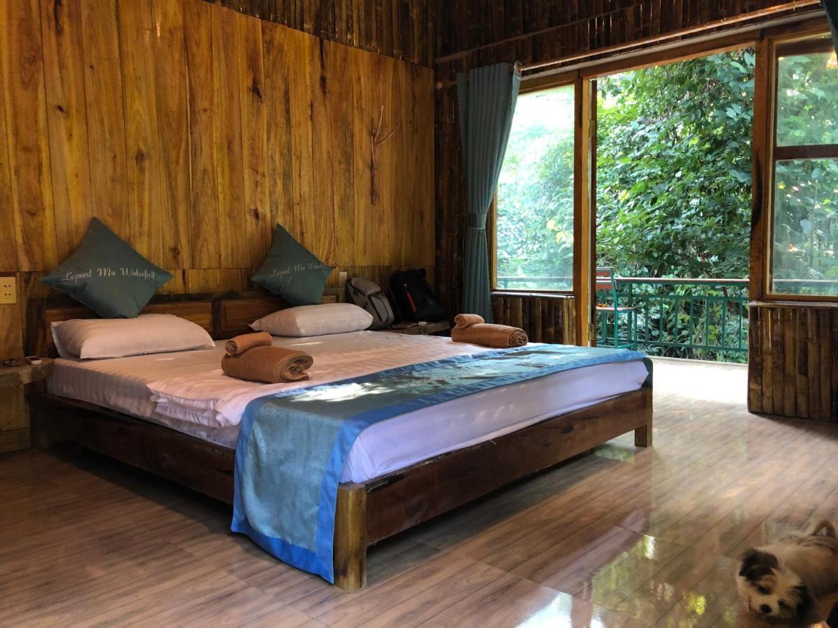 Lepont Mu Waterfall Bungalow Hòa Bình Kültér fotó